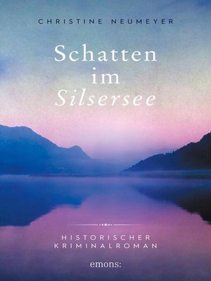 cover image of Schatten im Silsersee